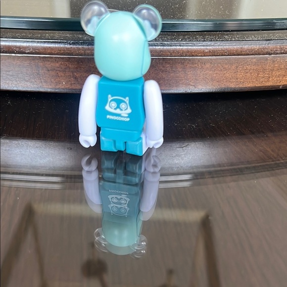 Blue and Gray Bear Toy Figure - Picture 6 of 7